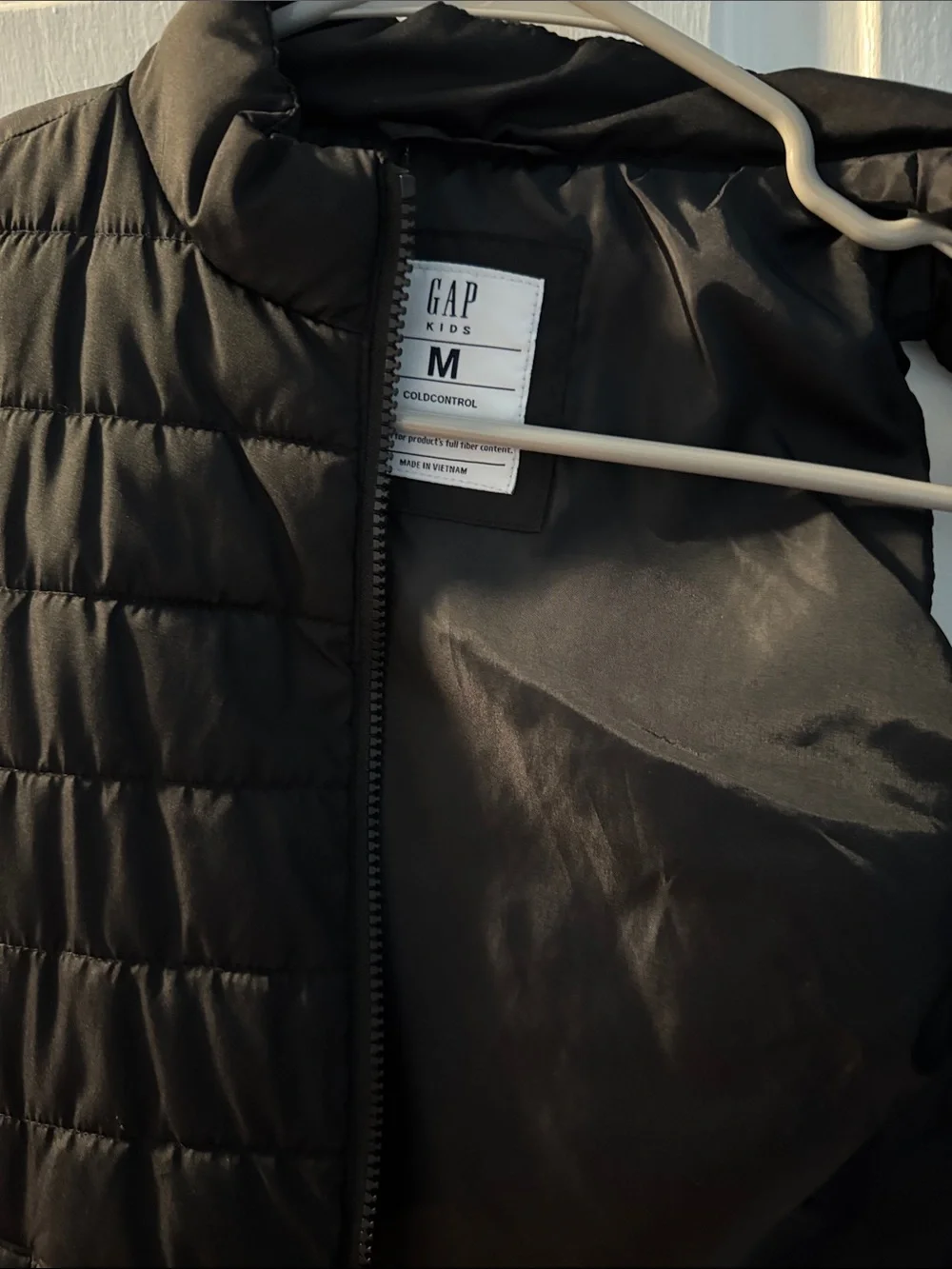GAP Women's Black Quilted Vest